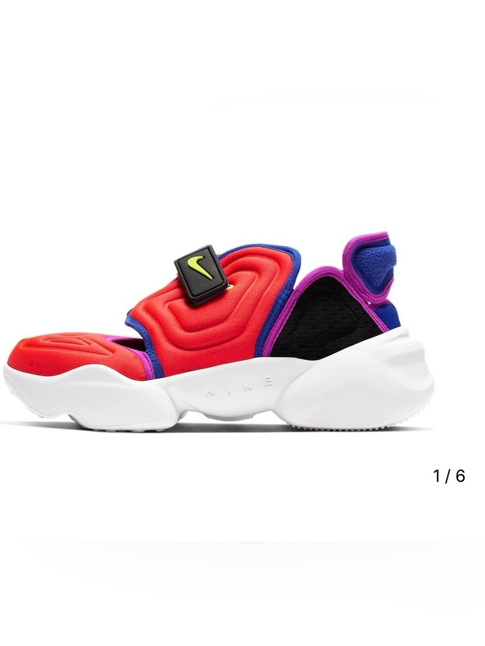 Nike Rift Shoes , New without box Sz, Sz 6 -1/2 women’s , Pink,Purple,Black